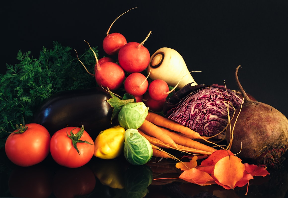 Healthy clean eating ingredients and preparation